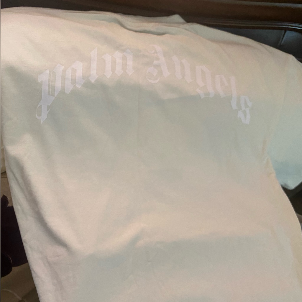 Palm Angels Cream Kill The Bear T-Shirt